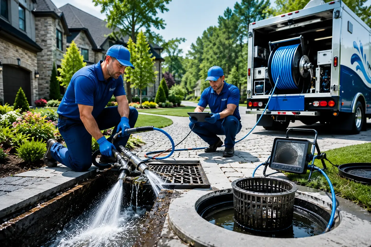 Local outdoor drain cleaning professionals in Clayton, IN