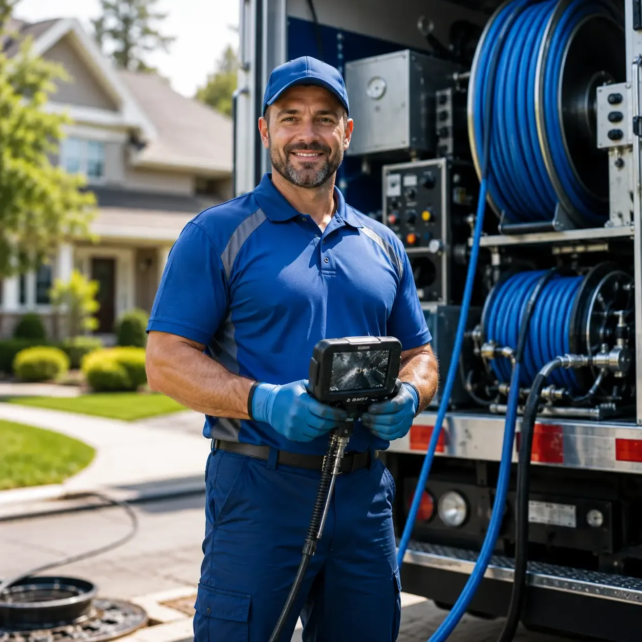 Local outdoor drain cleaning specialists in Clayton, IN